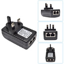 48V 0.5A Router AP Wireless POE / LAD Power Adapter(UK Plug)