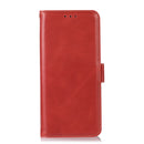 For Xiaomi 12 Pro Crazy Horse Top Layer Cowhide Leather Phone Case(Red)