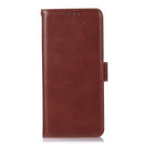 For Xiaomi 12 Pro Crazy Horse Top Layer Cowhide Leather Phone Case(Brown)