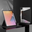 Mutural Jianshang Series Tablet Leather Smart Case For iPad Pro 12.9 2021 / 2020 / 2018(Pink)