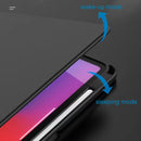 Mutural Jianshang Series Tablet Leather Smart Case For iPad Pro 12.9 2021 / 2020 / 2018(Pink)