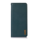 For Xiaomi 12 Pro KHAZNEH Nappa Top Layer Cowhide Leather Phone Case(Green)