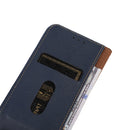 For Xiaomi 12 Pro KHAZNEH Nappa Top Layer Cowhide Leather Phone Case(Blue)