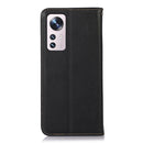For Xiaomi 12 Pro KHAZNEH Nappa Top Layer Cowhide Leather Phone Case(Black)