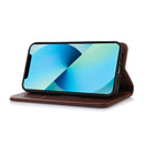 For Xiaomi 12 Pro KHAZNEH Nappa Top Layer Cowhide Leather Phone Case(Brown)