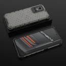 For OPPO Realme GT Neo3 5G China Shockproof Honeycomb PC + TPU Protective Case(Black)