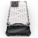 For OPPO Realme GT Neo3 5G China Shockproof Honeycomb PC + TPU Protective Case(Black)