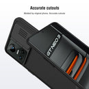 For OPPO Realme GT Neo3 NILLKIN Black Mirror Series Camshield PC Phone Case(Black)