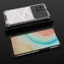 For vivo X80 5G China Shockproof Honeycomb PC + TPU Protective Case(White)