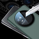 For Honor Magic4 Pro GKK Ultra-thin Full Coverage Protective Case with Back Camera Lens Film(Forest Green)