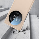 For Honor Magic4 Pro GKK Ultra-thin Full Coverage Protective Case with Back Camera Lens Film(Forest Green)