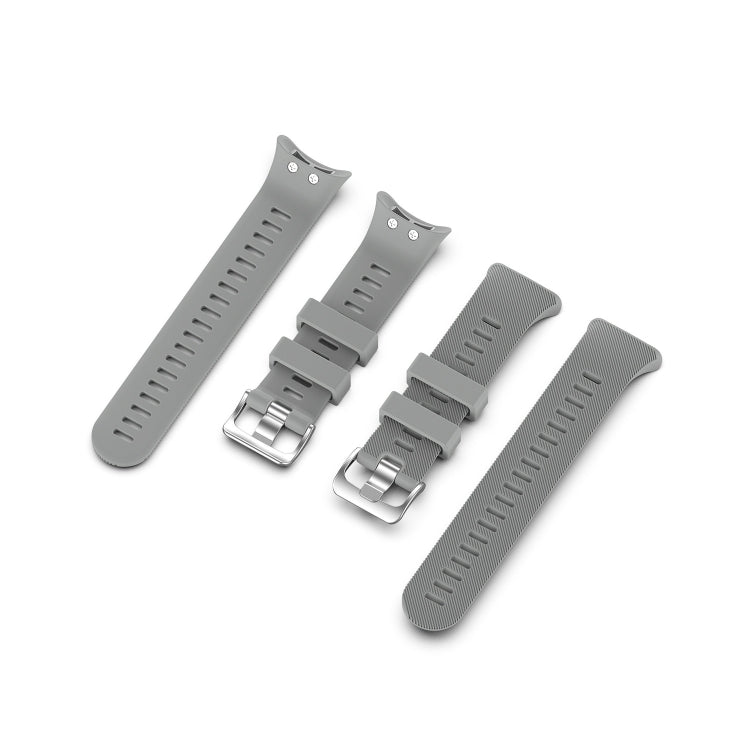 For Garmin Forerunner 45 & 45S Silicone Watch Band(Gray)