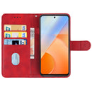 For vivo iQOO Z5 Leather Phone Case(Red)