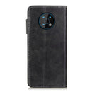 For Nokia G50 S-Type Stitching Calf Texture Leather Phone Case(Black)