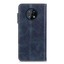 For Nokia G50 S-Type Stitching Calf Texture Leather Phone Case(Blue)