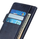 For Nokia G50 S-Type Stitching Calf Texture Leather Phone Case(Blue)
