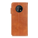 For Nokia G50 S-Type Stitching Calf Texture Leather Phone Case(Brown)