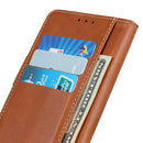 For Nokia G50 S-Type Stitching Calf Texture Leather Phone Case(Brown)