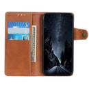For Nokia G50 S-Type Stitching Calf Texture Leather Phone Case(Brown)