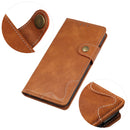 For Xiaomi 12 Pro S-Type Stitching Calf Texture Leather Phone Case(Brown)