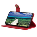 For Xiaomi 12 / 12X S-Type Stitching Calf Texture Leather Phone Case(Red)