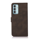 For Samsung Galaxy F23 5G / M23 5G KHAZNEH Matte Texture Leather Phone Case(Brown)