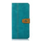 For OnePlus Nord CE 2 5G Stitching Thread Calf Texture Leather Phone Case(Light Green)