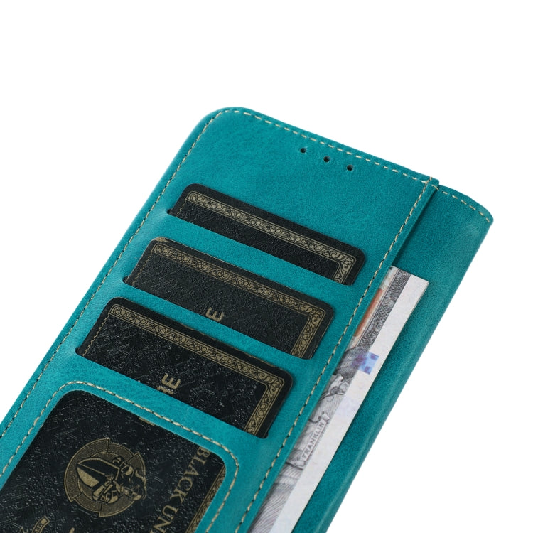 For OnePlus Nord CE 2 5G Stitching Thread Calf Texture Leather Phone Case(Light Green)