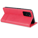 For OPPO K10 / A96 4G / Realme 9i AZNS Magnetic Calf Texture Flip Leather Phone Case(Red)