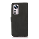 For Xiaomi 12 / 12X KHAZNEH Matte Texture Leather Phone Case(Black)