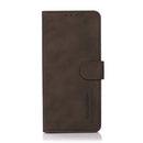 For Xiaomi 12 / 12X KHAZNEH Matte Texture Leather Phone Case(Brown)