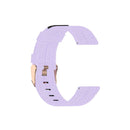 For Garmin Vivoactive 3 Nylon Watch Band(Light Purple)