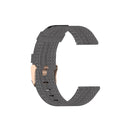 For Garmin Vivoactive 3 Nylon Watch Band(Dark Gray)