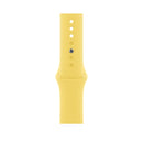 Silicone Watch Band For Apple Watch Series 8&7 41mm / SE 2&6&SE&5&4 40mm / 3&2&1 38mm(Lemon Zest)