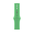 Silicone Watch Band For Apple Watch Series 8&7 41mm / SE 2&6&SE&5&4 40mm / 3&2&1 38mm(Bright Green)