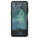 For Nokia G21 4G Tire Texture TPU + PC Phone Case with Holder(Black)