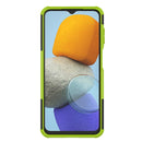 For Samsung Galaxy M23 / F23 5G Tire Texture TPU + PC Phone Case with Holder(Green)