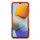For Samsung Galaxy M23 / F23 5G Tire Texture TPU + PC Phone Case with Holder(Orange)