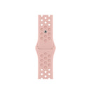 Sport Silicone Watch Band For Apple Watch Series 7 41mm / 6&SE&5&4 40mm / 3&2&1 38mm(Pink Oxford/Rose Whisper)
