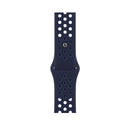 Sport Silicone Watch Band For Apple Watch Series 7 45mm / 6&SE&5&4 44mm / 3&2&1 42mm(Midnight Navy/Mystic Navy)