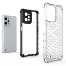 For OPPO Realme C31 4G Shockproof Honeycomb PC + TPU Protective Case(Red)
