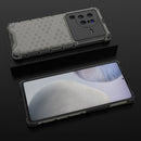 For vivo X80 Pro 5G China Shockproof Honeycomb PC + TPU Protective Case(Black)