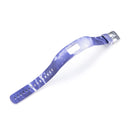 For Garmin Vivofit 4 Gloss & Color Integrated Silicone Watch Band(Star Purple)