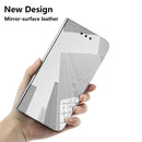 For Motorola Moto G52 Imitated Mirror Surface Horizontal Flip Leather Phone Case(Silver)