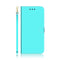 For Motorola Moto G52 Imitated Mirror Surface Horizontal Flip Leather Phone Case(Mint Green)