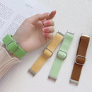 For Samsung Galaxy Watch4 40mm / 44mm Adjustable Woven Watch Band(Lavender)