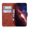 For Motorola Moto G52 Tiger Embossing Pattern Horizontal Flip Leather Phone Case(Brown)
