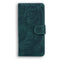 For Motorola Moto G52 Tiger Embossing Pattern Horizontal Flip Leather Phone Case(Green)