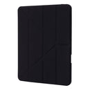 Deformation Transparent Acrylic Leather Tablet Case For iPad Pro 12.9 2021 / 2020 / 2018(Black)