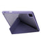 Deformation Transparent Acrylic Leather Tablet Case For iPad Pro 12.9 2021 / 2020 / 2018(Lavender Grey)